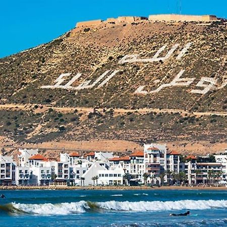 Appartement De Luxe ,Piscine,Parking,Terrasse Agadir Bagian luar foto